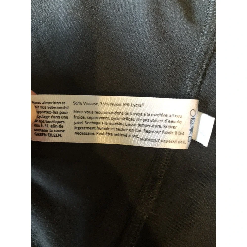 Eileen Fisher Open Front Knit Jacket‎ Cardigan 3X Dark gray Stretch Viscose